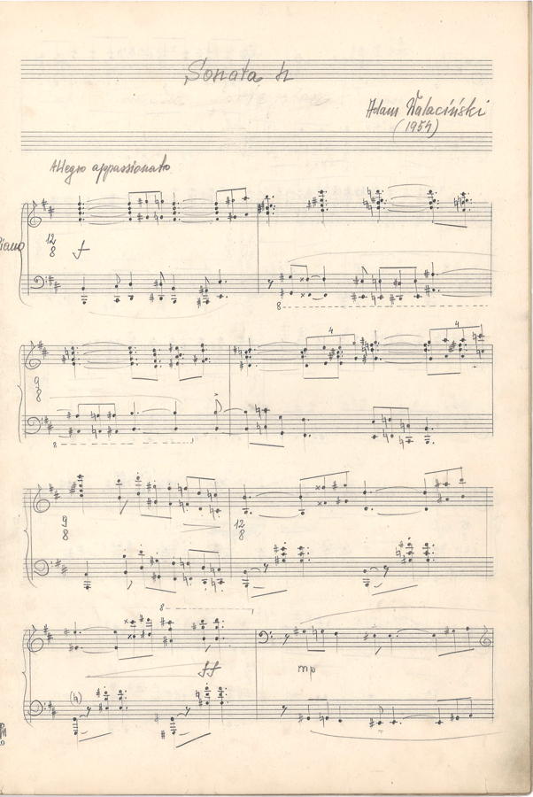 Sonata fortepianowa, 1